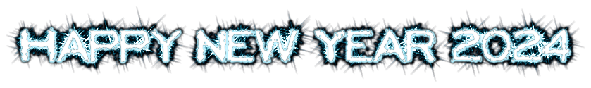 2024 New Year Transparent PNG Image