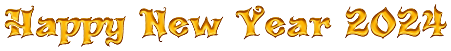 2024 New Year Transparent PNG Image