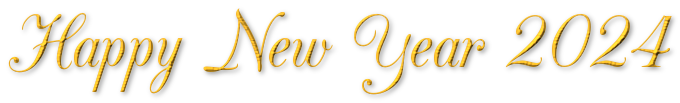 2024 New Year Transparent PNG Image