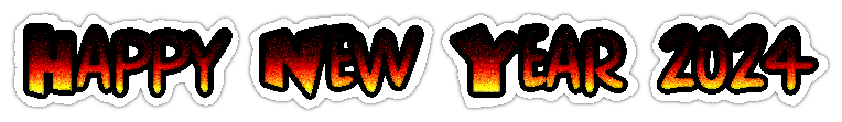 2024 Year Transparent PNG Image
