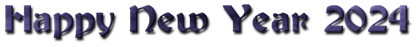 2024 Year Transparent PNG Image
