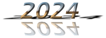 2024 Year Transparent PNG Image