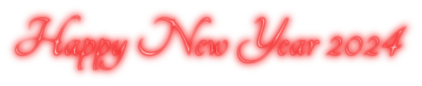 2024 Text Transparent PNG Image