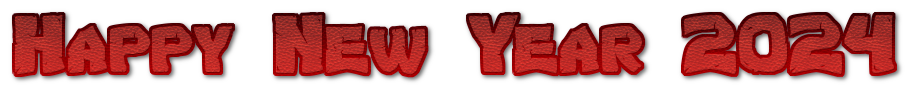 2024 Text Transparent PNG Image