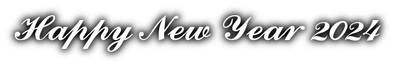 2024 New Year Transparent PNG Image