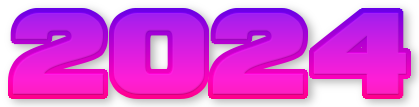 2024 New Year Transparent PNG Image