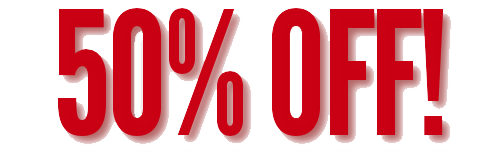 50 percent Off Transparent PNG Image