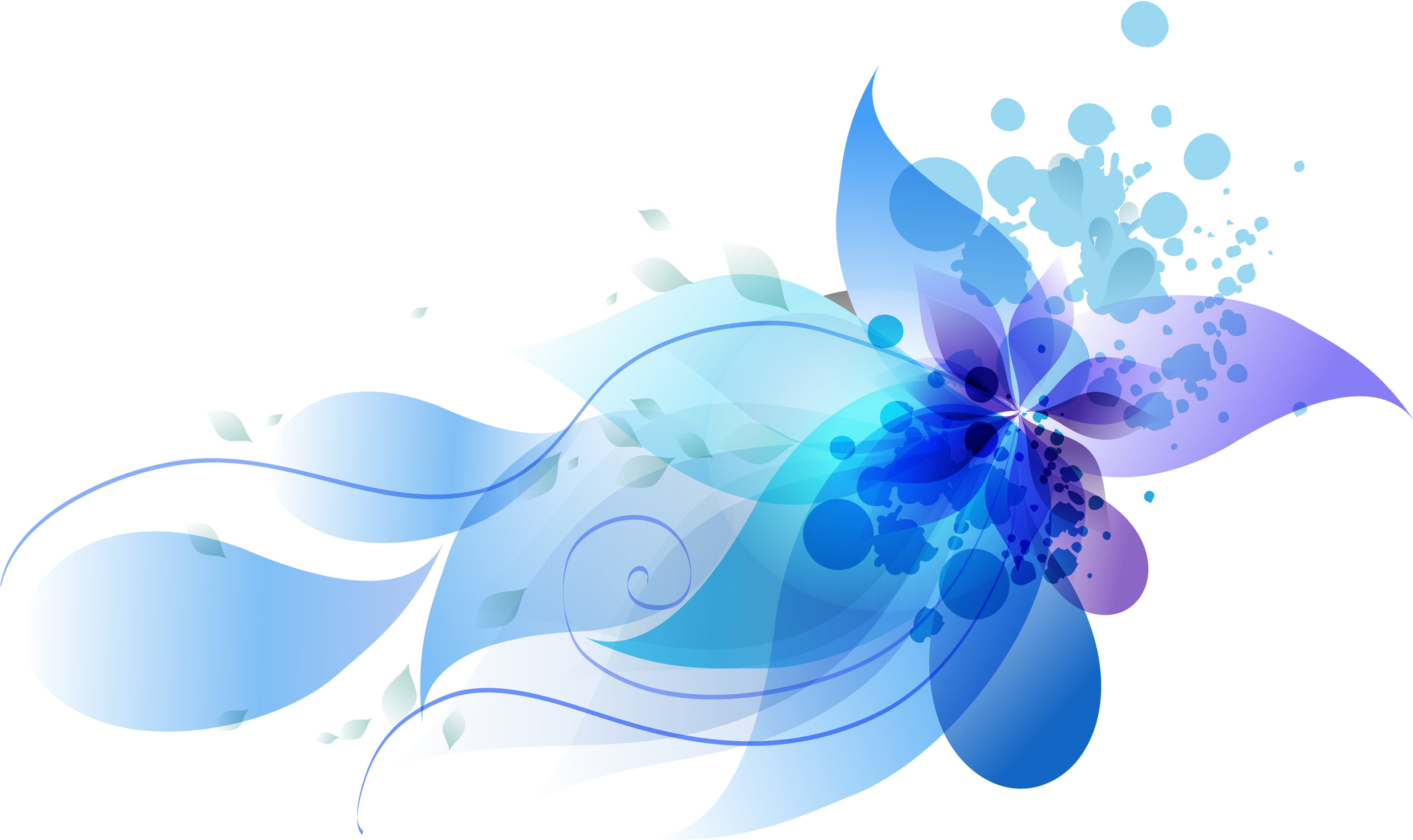 Abstract Flower Transparent PNG Image