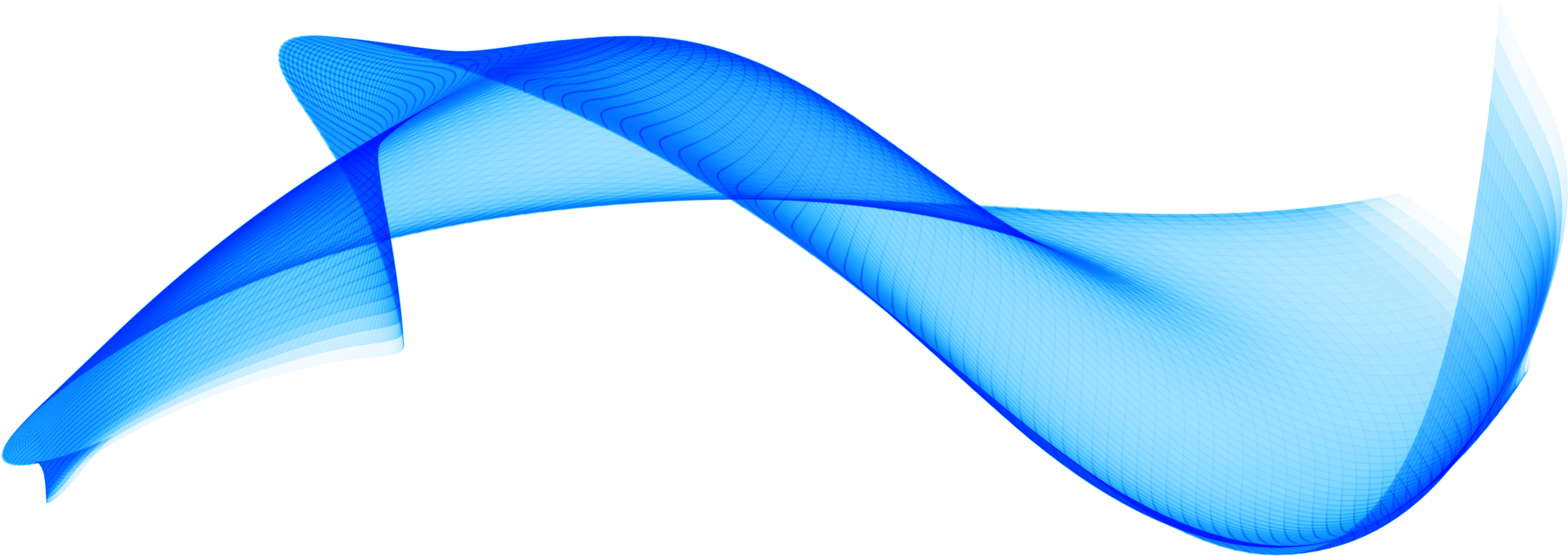 Blue Abstract Transparent PNG Image