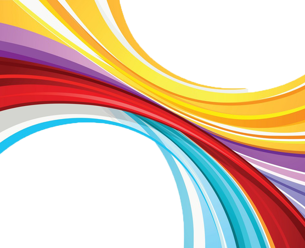 Abstract Graphic Design Colorful Transparent PNG Image