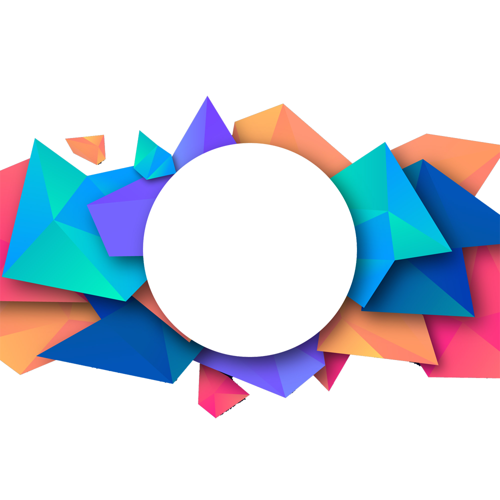 Abstract Graphic Design Colorful Transparent PNG Image