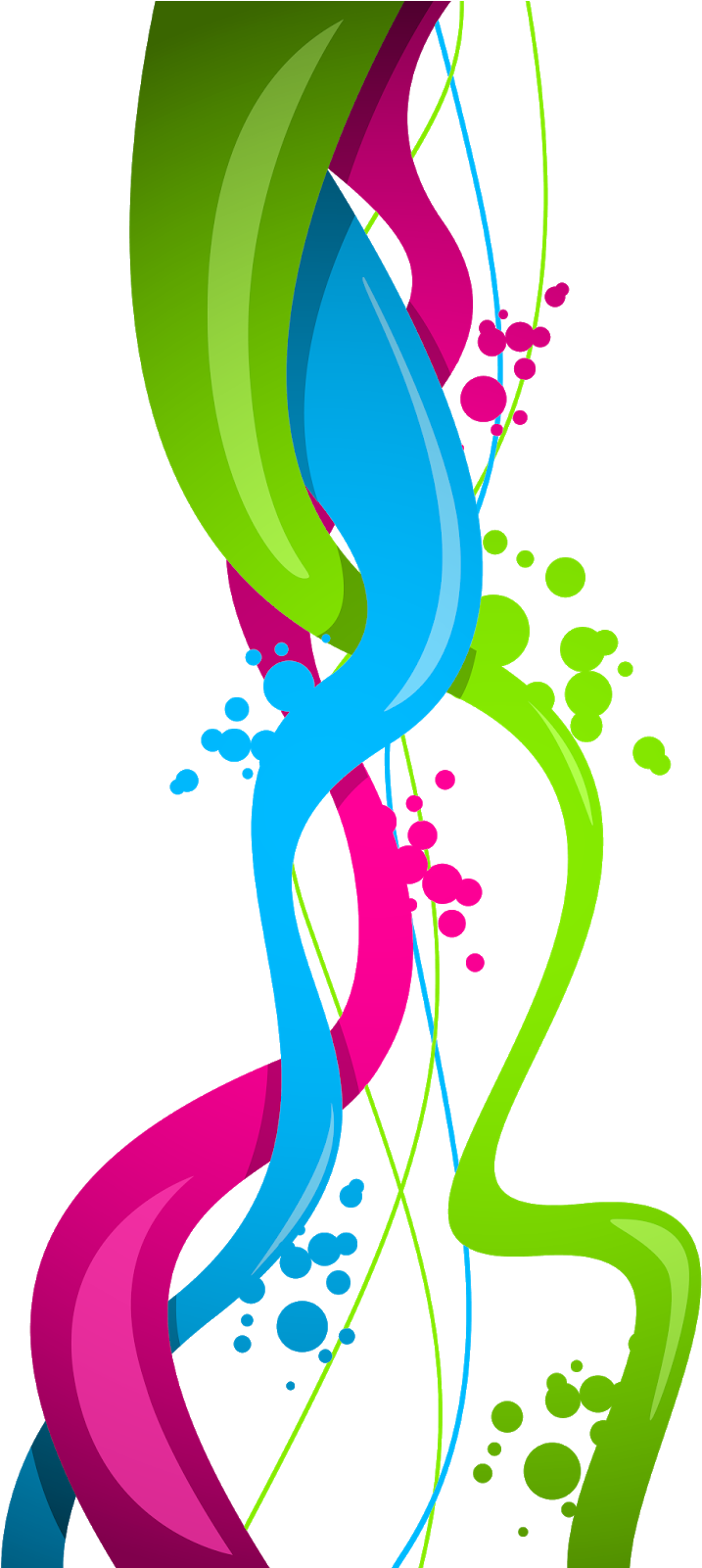 Abstract Graphic Design Colorful Transparent PNG Image