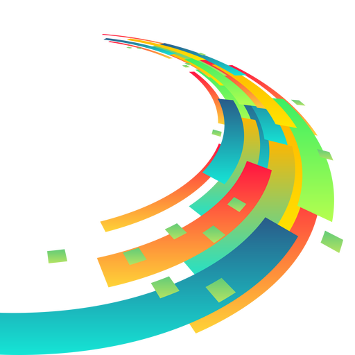 Abstract Graphic Design Colorful Transparent PNG Image