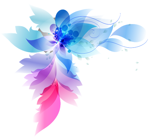 Abstract Flower Transparent PNG Image