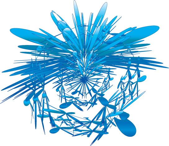 Blue Abstract Transparent PNG Image