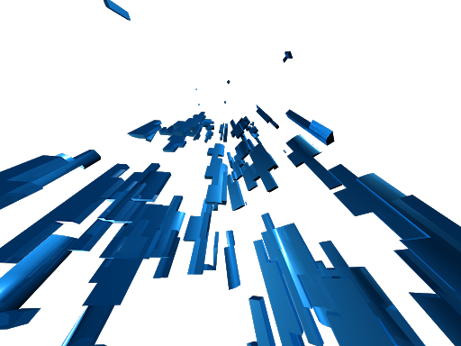 Blue Abstract Transparent PNG Image