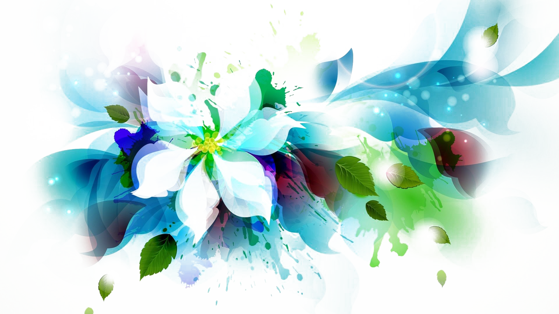 Abstract Flower Transparent PNG Image