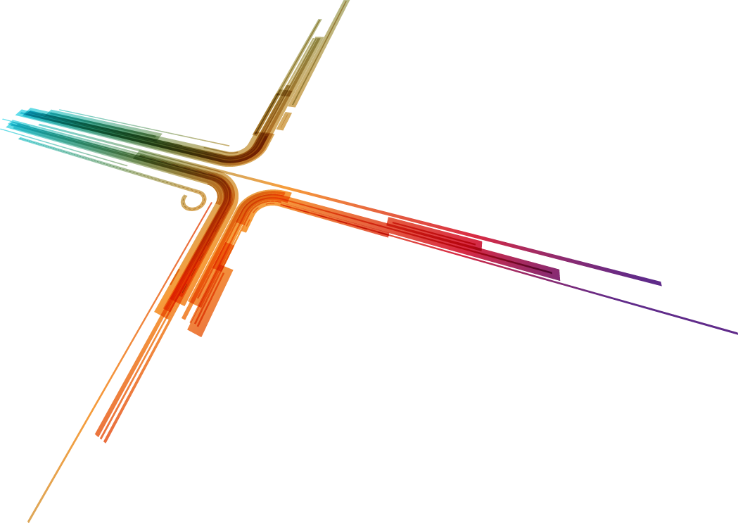 Line Abstraction Lines Abstract Colorful Frame Transparent PNG Image