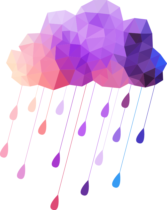 Pink graphy Product Cloud Computing Transparent PNG Image