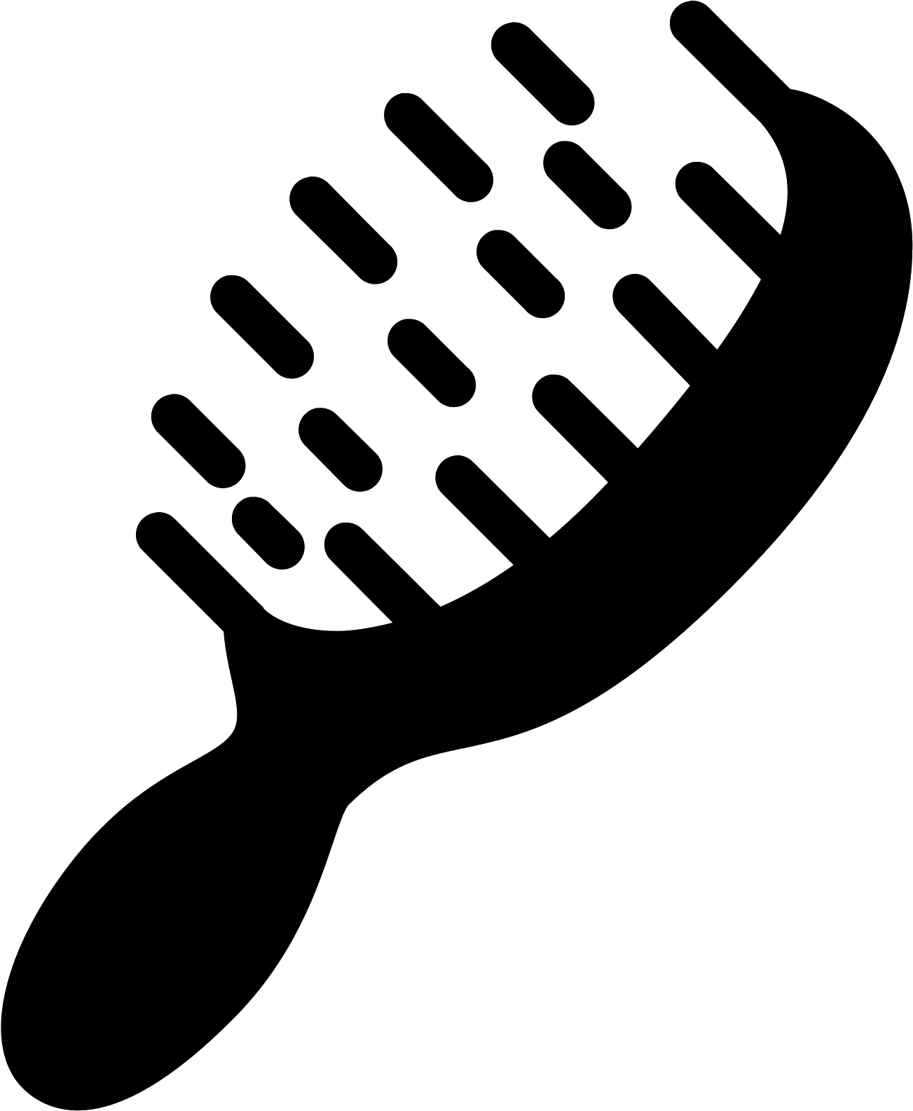 Hair Brush Transparent PNG Image