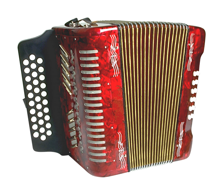 Diatonic Accordion Transparent PNG Image