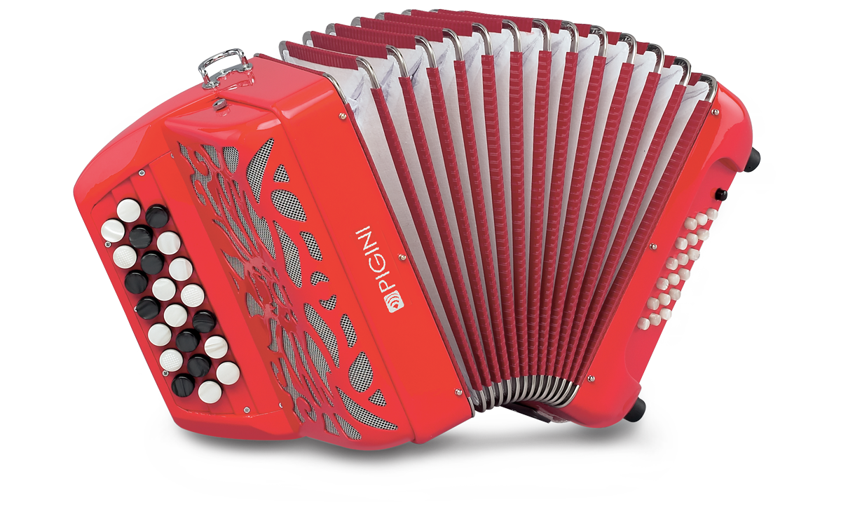 Red Accordion Transparent PNG Image