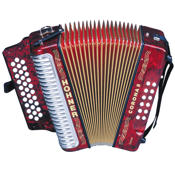Red Accordion Transparent PNG Image
