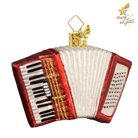Red Accordion Transparent PNG Image