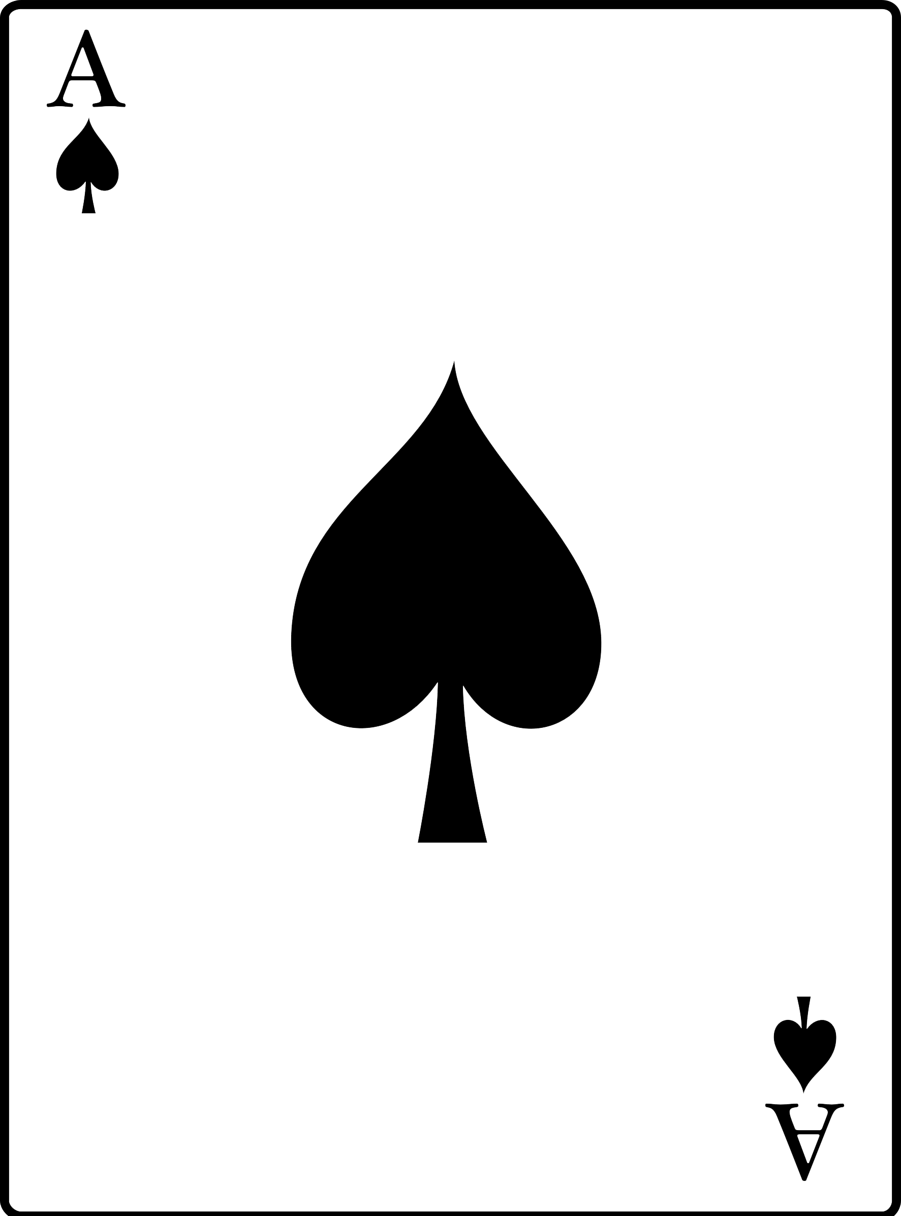 Ace Card Transparent PNG Image