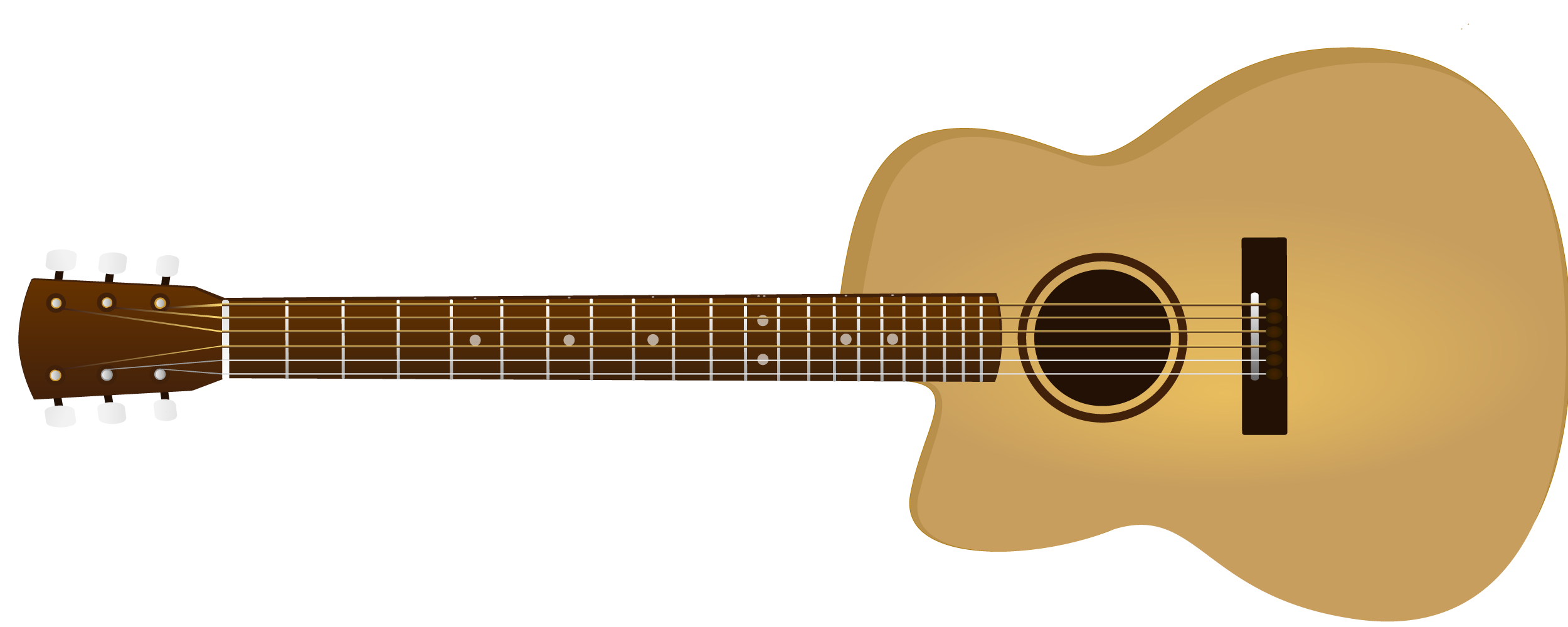Acoustic Guitar Transparent PNG Image