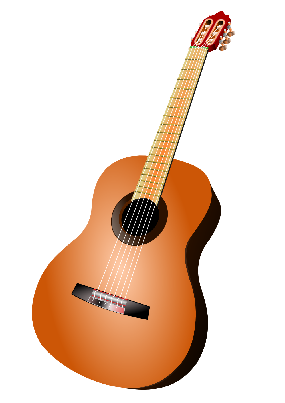 Guitar Acoustic Vector Music Transparent PNG Image
