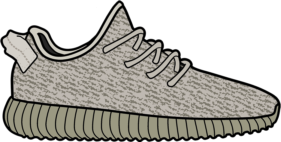 Yeezy Sneakers Originals Adidas Shoe File Transparent PNG Image
