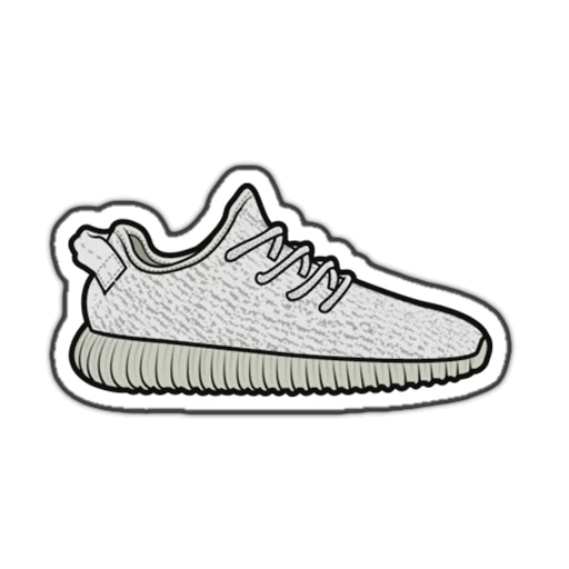 T-Shirt Yeezy Sneakers Drawing Adidas Transparent PNG Image