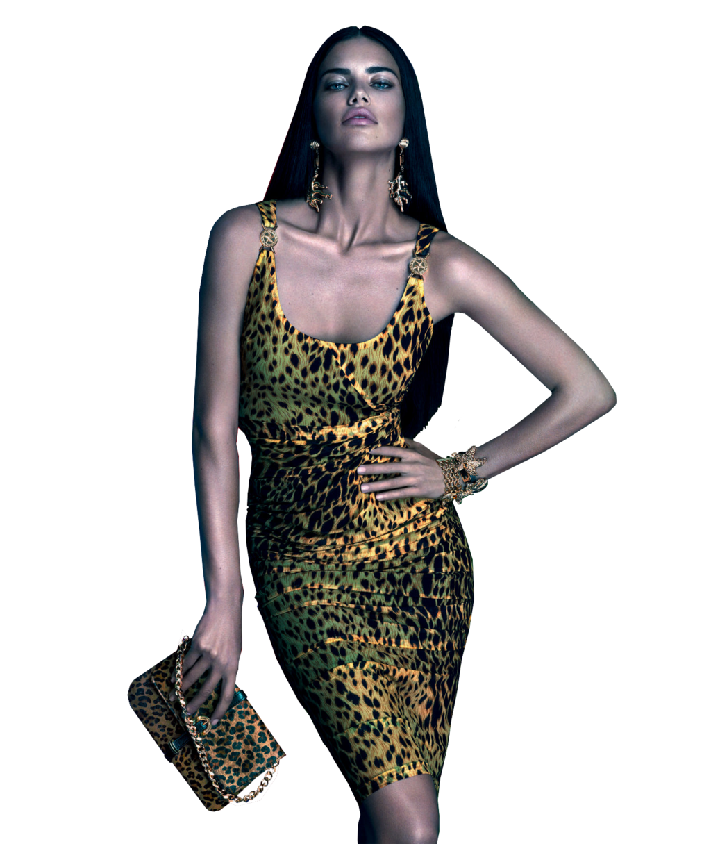 Adriana Lima Background Transparent PNG Image