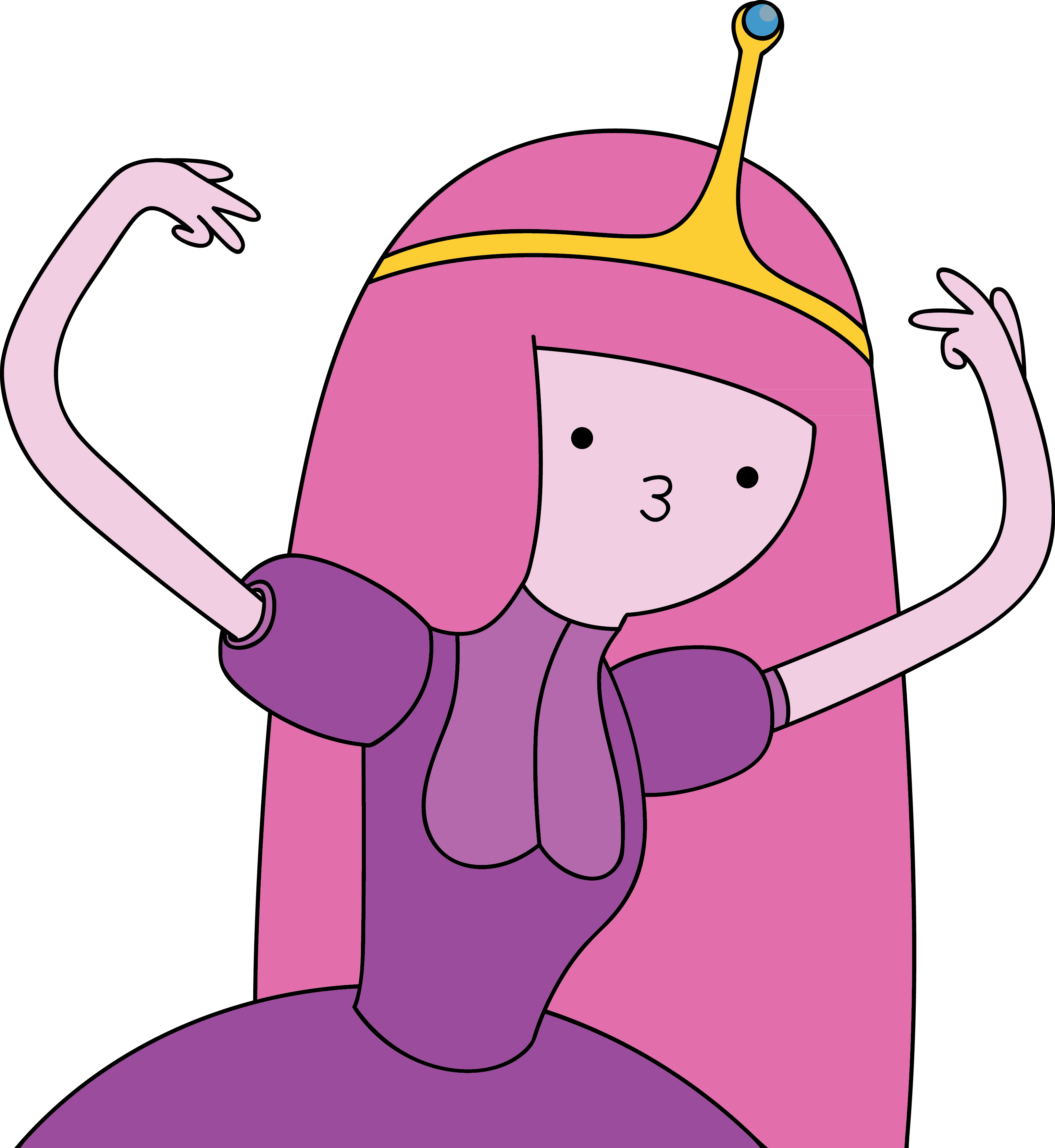 Princess Adventure Time Transparent PNG Image