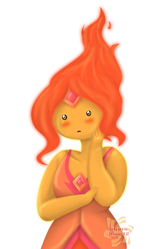 Princess Flame Adventure Time Transparent PNG Image