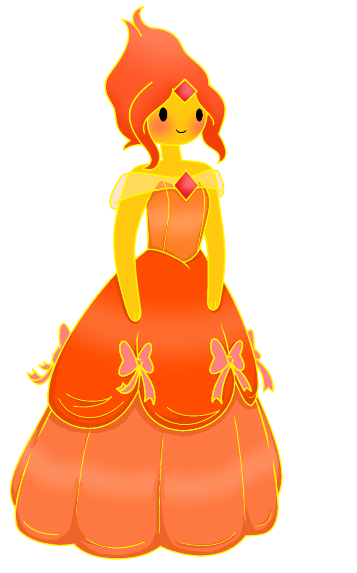 Princess Flame Adventure Time Transparent PNG Image