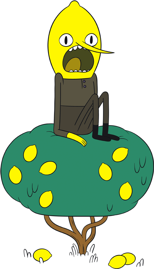 Lemongrab Adventure Time Transparent PNG Image