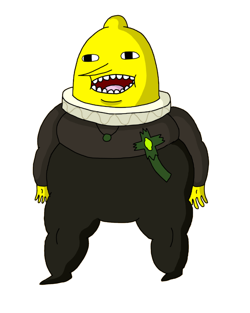 Lemongrab Adventure Time Transparent PNG Image