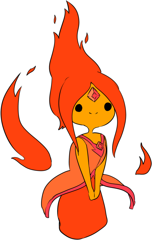Princess Flame Adventure Time Transparent PNG Image