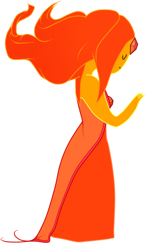 Princess Flame Adventure Time Transparent PNG Image