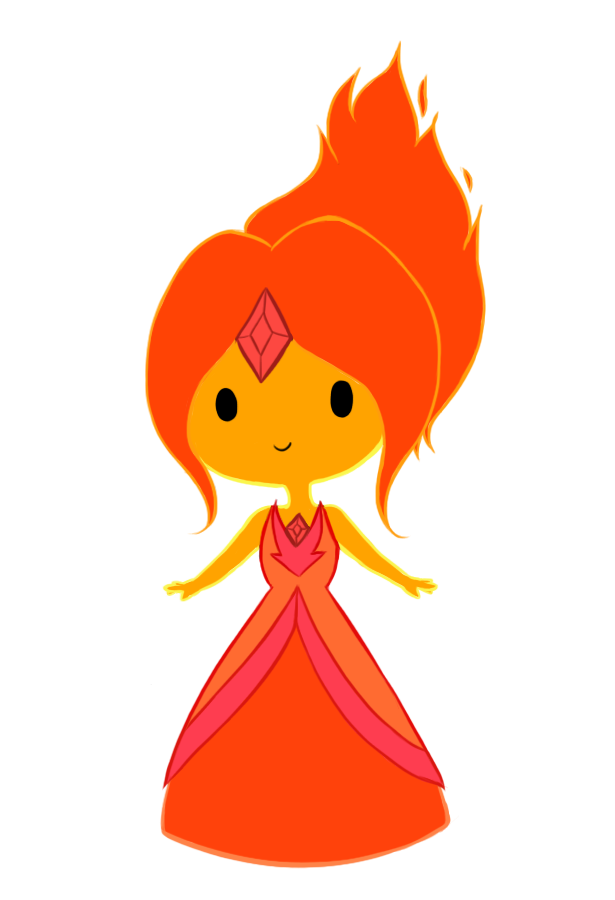 Princess Flame Adventure Time Transparent PNG Image