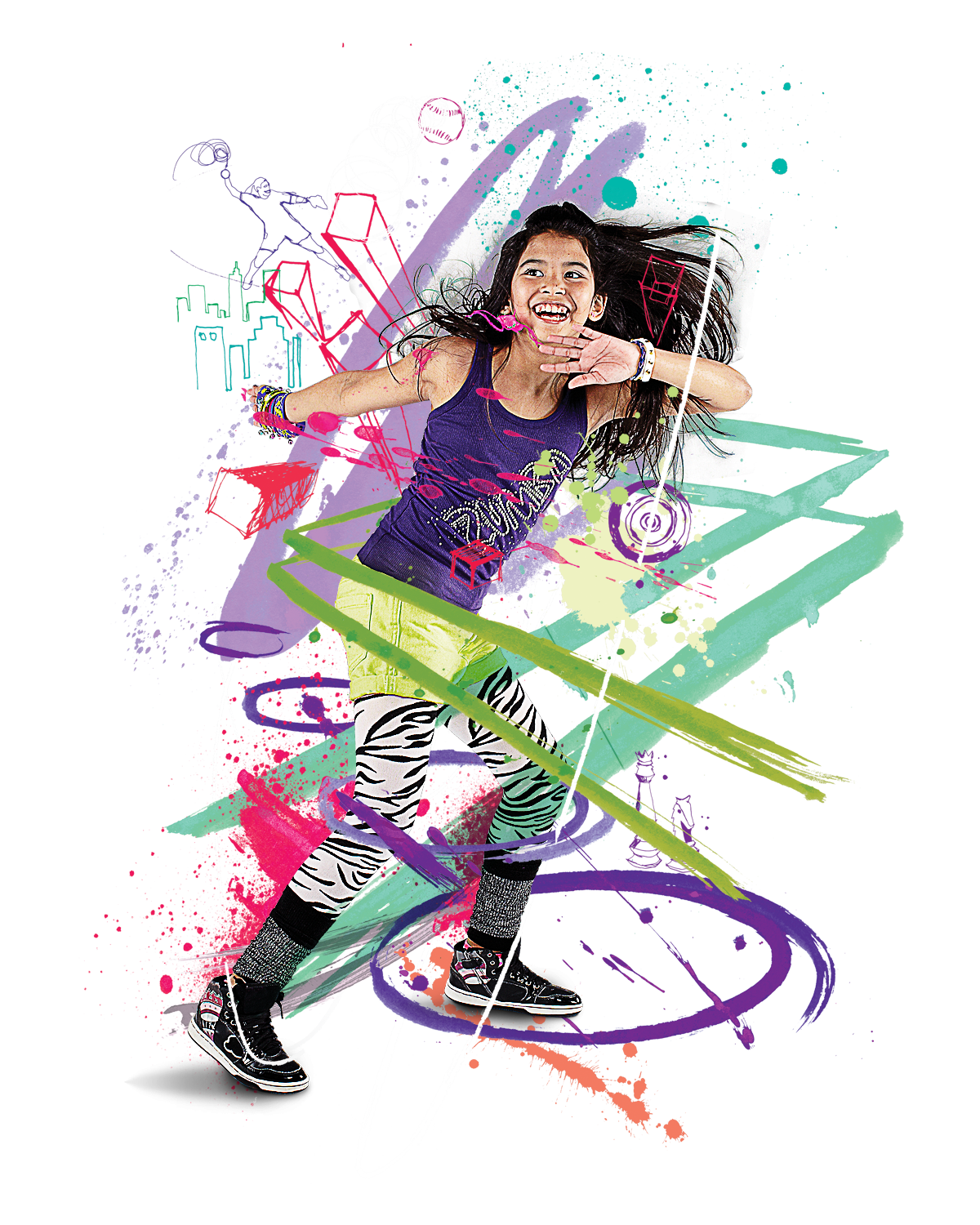 Dance Aerobics Transparent PNG Image