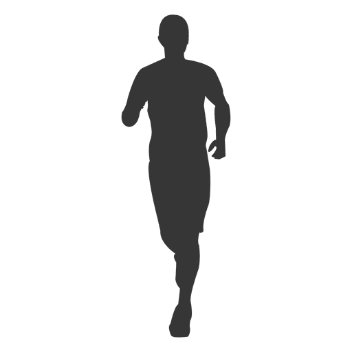 Person Athlete Jogging Transparent PNG Image