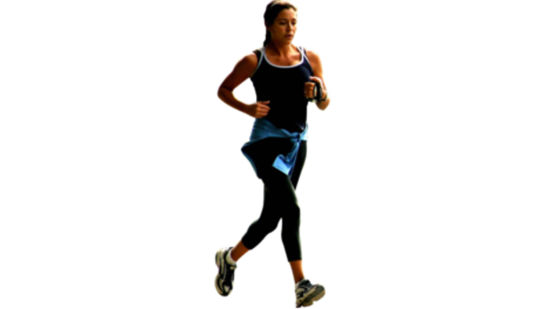 Person Athlete Jogging Transparent PNG Image
