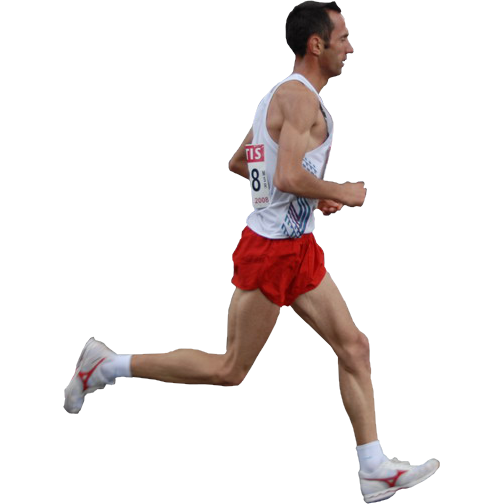 Person Jogging Transparent PNG Image