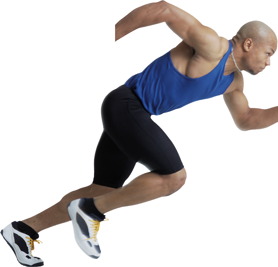 Person Jogging Transparent PNG Image