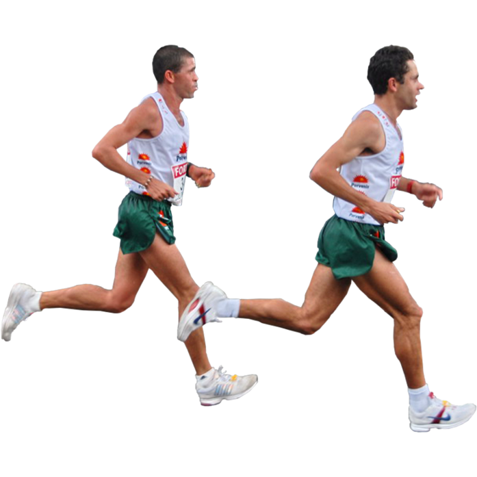 Person Jogging Transparent PNG Image