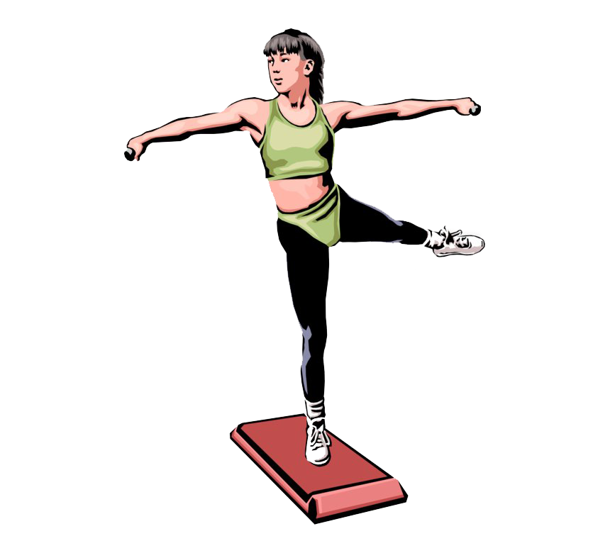 Aerobics Transparent PNG Image