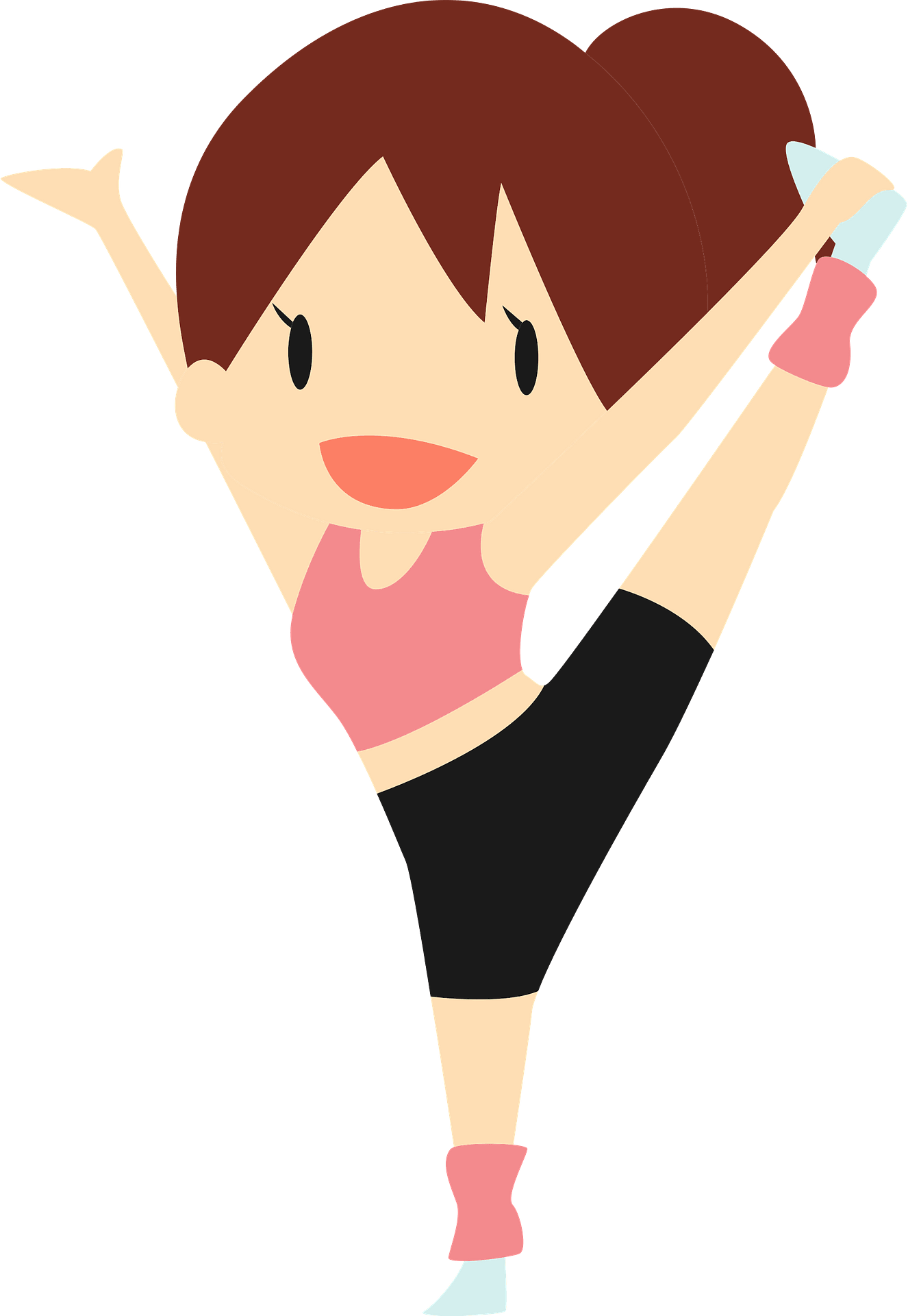 Athelete Aerobics Transparent PNG Image